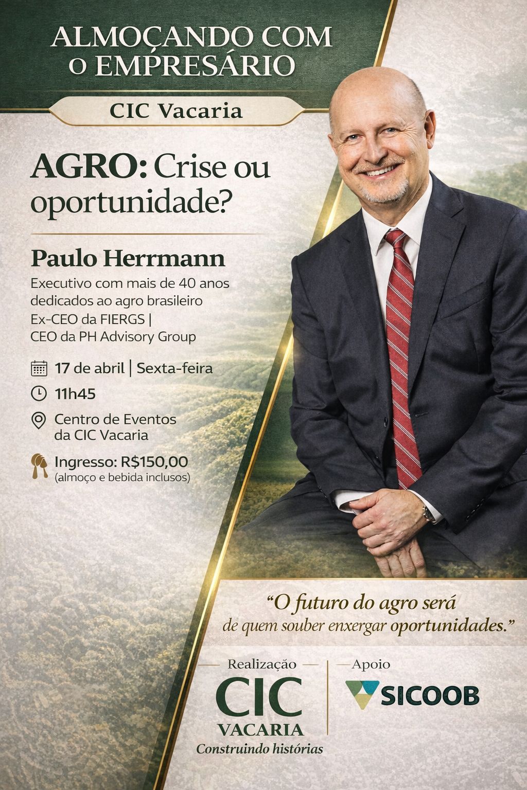 Almoçando com o Empresário: Paulo Herrmann